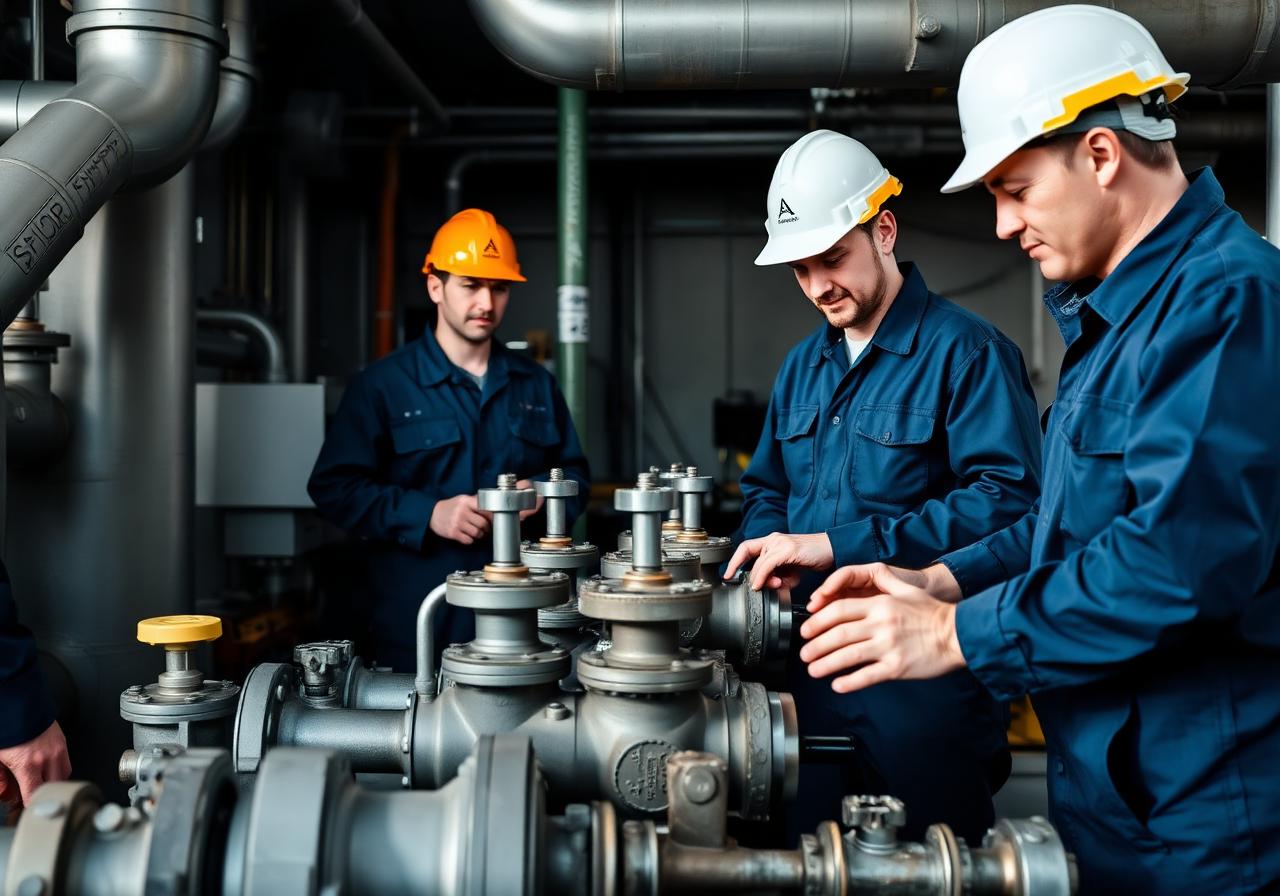 Maintenance compresseurs gaz